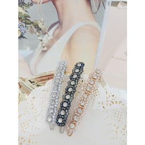 JP Clarisse (장폴 클라리쎄) 크리스탈 플라워 똑딱핀 LFSL0330