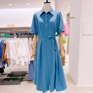 [오프리미츠]M24OP1506_허리 리본 원피스