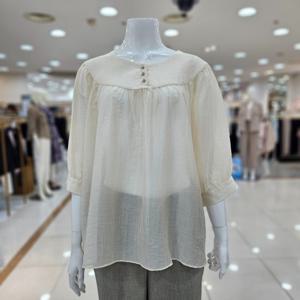 [아르테]라운드시스루블라우스 DRCPWB250_DG