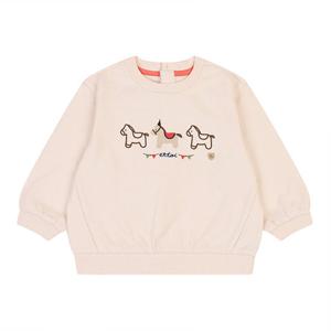 [에뜨와] (백일돌선물) 마일스자수포인트맨투맨 07S521003