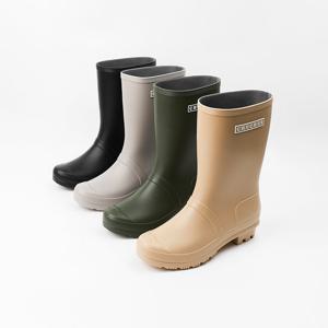 [신난다슈]여성 레인 부츠 3cm 4종 여자 방수 장화 미들 하프 부츠 발편한 쿠션 T25MD2