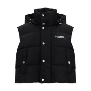 Dsquared2 로고 프린트 슬리브리스 질레 S75FB0155S53817 900 TP944681412