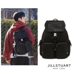 [질스튜어트] (삭형콜라보) 블랙 나일론 백팩 JUBA5E922BK
