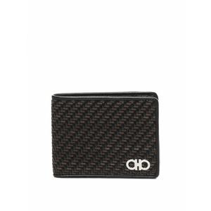 [SALVATORE FERRAGAMO] 라프리마 남성 지갑 purses 위드 Braid 661703786400001 Brown /8