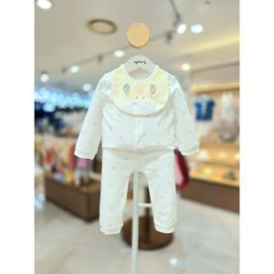 [아가방]MARIO홀스 오픈내의(턱받이) 세트 01S017601