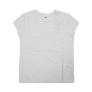 키즈 폴로 랄프로렌 티셔츠 313833549064 WHITE BIANCO