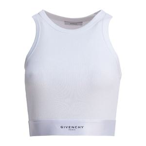 지방시 화이트 크롭 탱크탑 BW70FNR2Q3100 WHITE