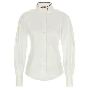 브루넬로 쿠치넬리 셔츠 M0091NL936C159 White