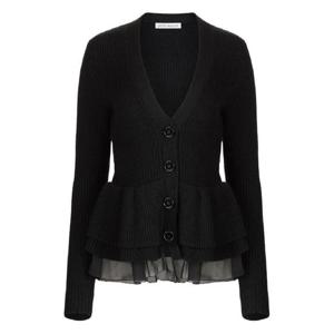 25 FW 니나리치 러플 페플럼 가디건 25AMCR008ML0581 TP440946967