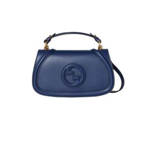 구찌 블론디 미디움 탑 핸들 백 블루 815714-AAEC2-4730