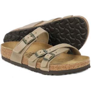 [정품] 버켄스탁 프랑카 천연 오일드 가죽 타바코 브라운 Made in Germany (1015930_1015931)