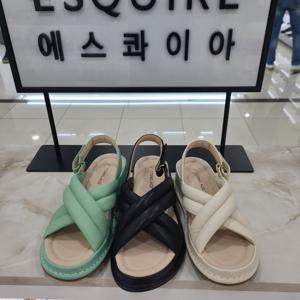 [에스콰이아][모다아울렛]에스콰이아 여성웨지몰드샌들YAEMSD805