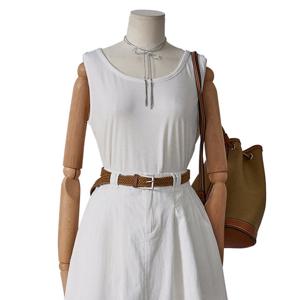 [포커스]기본민소매티셔츠 FM5F7TS0130_SH