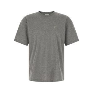생로랑 반팔 티셔츠 781566Y37HC1482 Gray