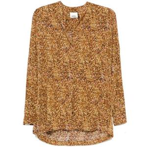 이자벨마랑 블라우스 HT0716FAC3J08I 10OE YELLOW ORANGE