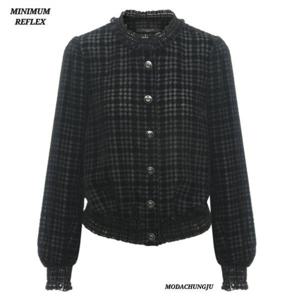 [미니멈]MD 벨벳 체크 블라우스  MD MXDAWB1170_CJ