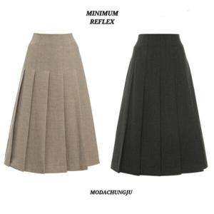 [미니멈]MD 플리츠 롱 스커트  MD MXDAWS9180_CJ