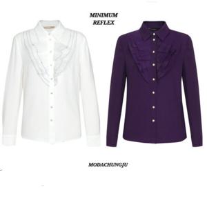 [미니멈]MD 카라넥 러플 블라우스 MD MXDAWB9260_CJ