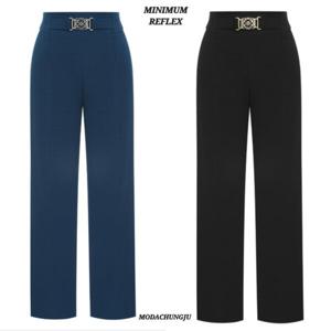 [미니멈]MD 버튼 포인트 세미 배기핏 팬츠 MD MYAAWP1040_CJ