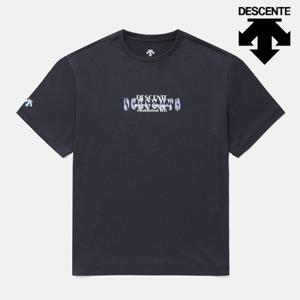 [데상트]데상트 여성 그래픽 반팔 티셔츠 SP322UTS79BLK0 반팔티