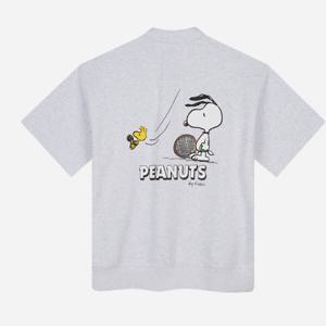 [클라이드앤]스누피 카라 반집업티 FOB TS271MA_JK