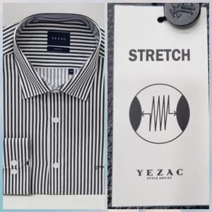 [예작]슬림핏/스트레치/스트라이프 YJ4FBS163 BK_US