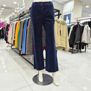 [조이너스]여성 정장 24신상 골덴 와이드핏 면 바지 겨울 골지