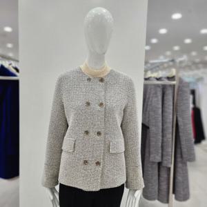 [꼼빠니아]앙고라혼방 더블 노카라자켓 CAEW0-WJK310_CJ