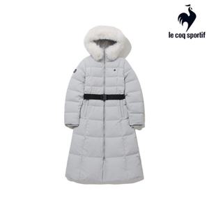 [르꼬끄][30% OFF] 여성 밍크퍼 구스 롱다운 QP422ODJN2_LGR