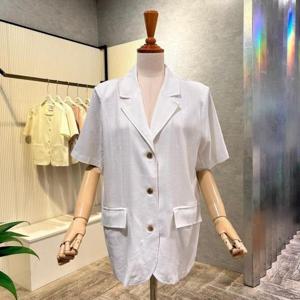 [ab.f.z]AOZ3ZJ04H_마혼방 카라 반팔 자켓