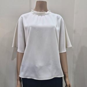 [더아이잗]더아이잗 러플 슬리브  블라우스 IR8A0BL021