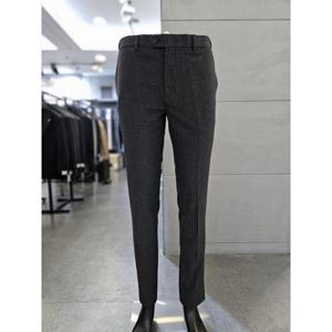 바쏘옴므 세이브존03 남자 가을 겨울 바지 차콜그레이 스판 슬랙스 팬츠 WSAGZ3PS24A