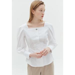 [더아이잗]벌룬 슬리브 벨티드 블라우스 IN3P0BL51301_DJ