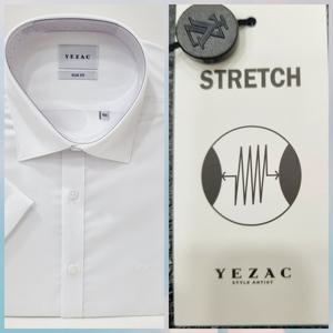 [예작]슬림핏/솔리드/폴리 스트레치/기본/반팔셔츠 YJ4MBS250-1