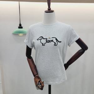 [비지트인뉴욕]퍼피 라운드넥 면반팔티셔츠 VB4ST6A_US