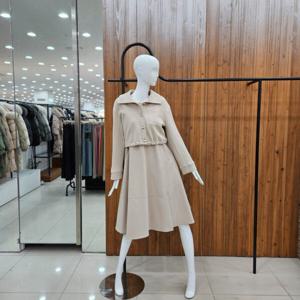 [지컷]지컷 셔츠 레이어드 플레어 원피스 7223437600_DJ