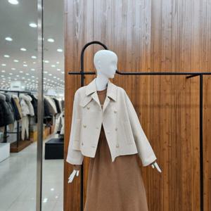 [지컷]지컷 울 블렌드 더블 버튼 숏 자켓 722341060408_DJ