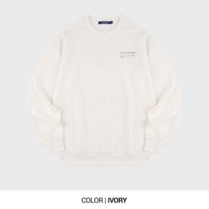 [클라이드앤]클라이드 유니 레터링 맨투맨FOATS121U_SC