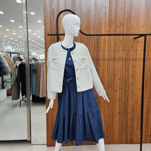 [지컷]지컷 스트라이프 트위드 자켓7224210605_DJ