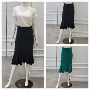 [미니멈]머메이드 스커트(MXBGWS4230BK)_IC