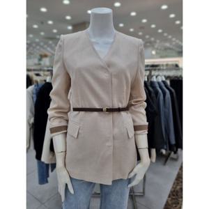 [더아이잗]린넨 블렌드 브이넥 재킷 IM4A0JK30500_DJ