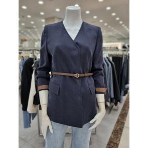 [더아이잗]린넨 블렌드 브이넥 재킷 IM4A0JK30470_DJ