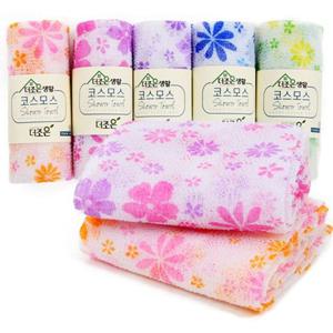 샤워 더조은 코스모스 때타올 목욕타월 10P