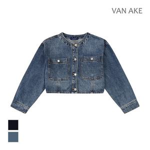 [반에이크][반에이크] 라운드넥 데님자켓_VB34DJU201Z (P0035904
