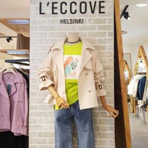 [레코브][대구백화점SG]  LS3103BY503P_면 더블 숏 바바리