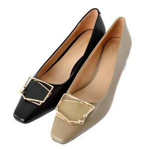 [오브엠]  F23MC911AB_여성 양가죽 4CM 펌프스