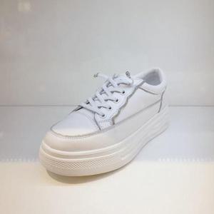 [오브엠]  F23IC913B_여성 가벼운 고무끈 스니커즈 화이트
