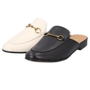 [오브엠]  F21TD031AB_여성 버클장식 뮬 블로퍼 2종