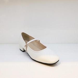 [오브엠]  F23MD272B_여성 3CM 스퀘어 웨딩슈즈 B
