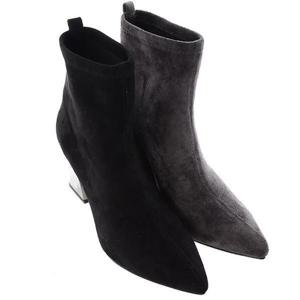 [오브엠]  F23A9559AB_여성7CM 세무 앵클 부츠